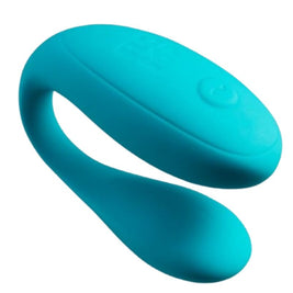 Romp Join Vibratore per Coppie in Silicone Turchese Premium - immagine 2