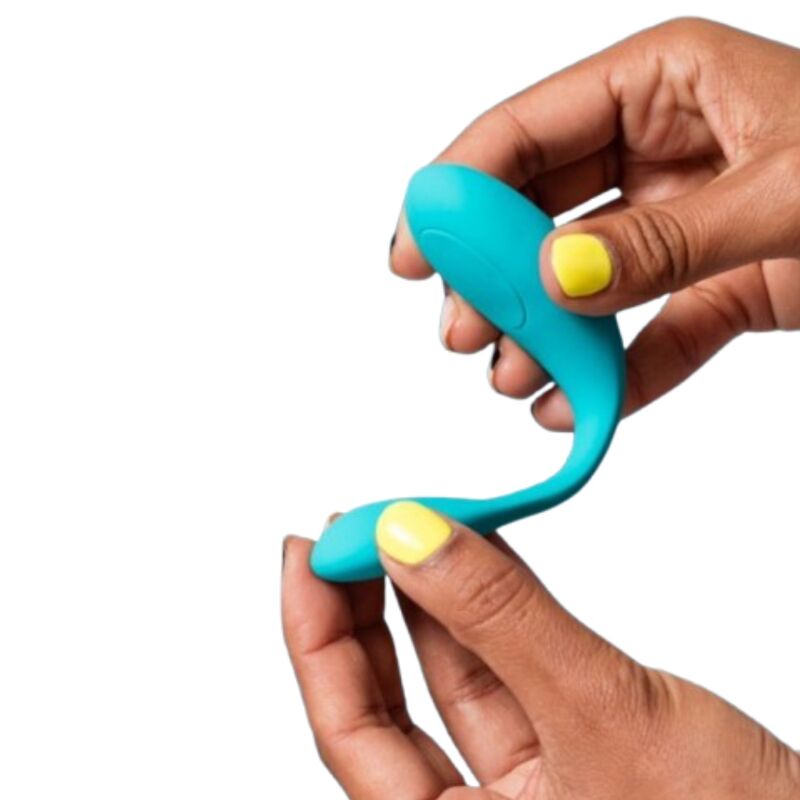 Romp Join Vibratore per Coppie in Silicone Turchese Premium - immagine 4