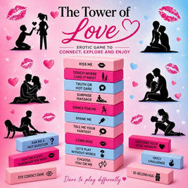 Diverty Sex Love Tower Game - Gioco di Coppia per Benessere Intimo