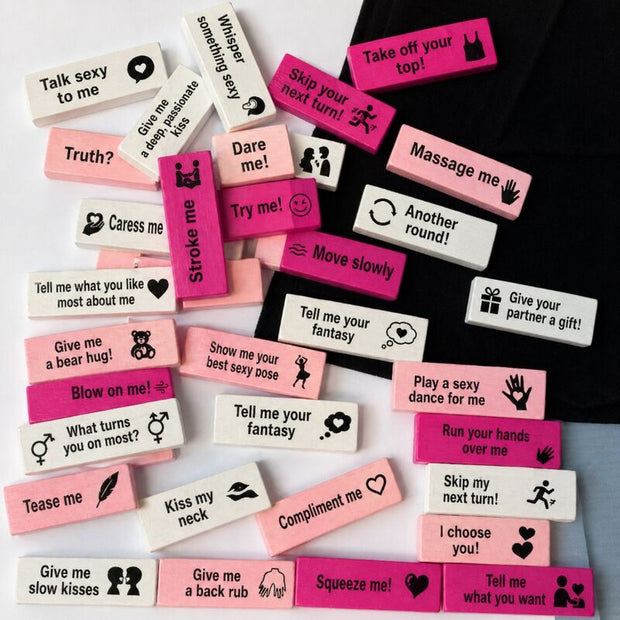 Diverty Sex Love Blocks - Gioco di Coppia con 16 Dadi per il Benessere Intimo