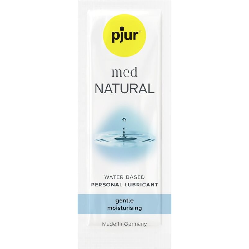 pjur MED Natural Lubrificante Base Acqua Monodose 2ml Body-Safe
