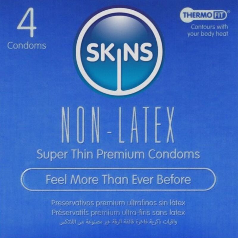 Skins Preservativi Senza Lattice Premium - Confezione da 4