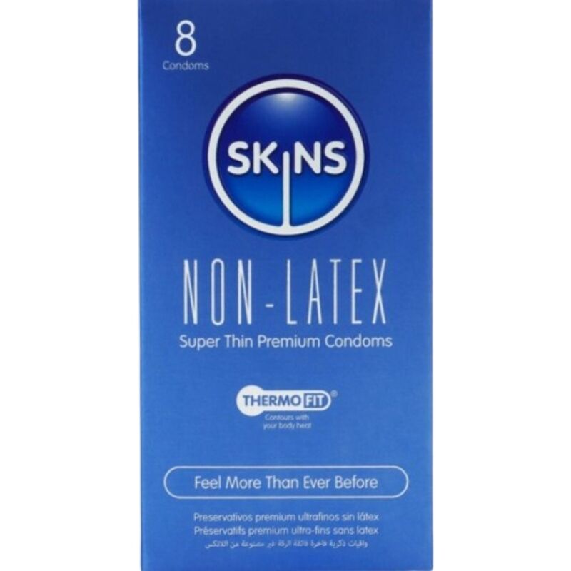Skins Preservativi Senza Lattice Confezione da 8 Pezzi