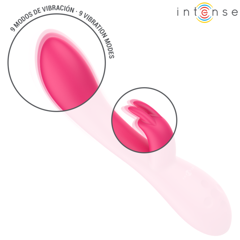 Intense Tammy Rabbit Vibratore Doppio con Funzione Calore - immagine 8