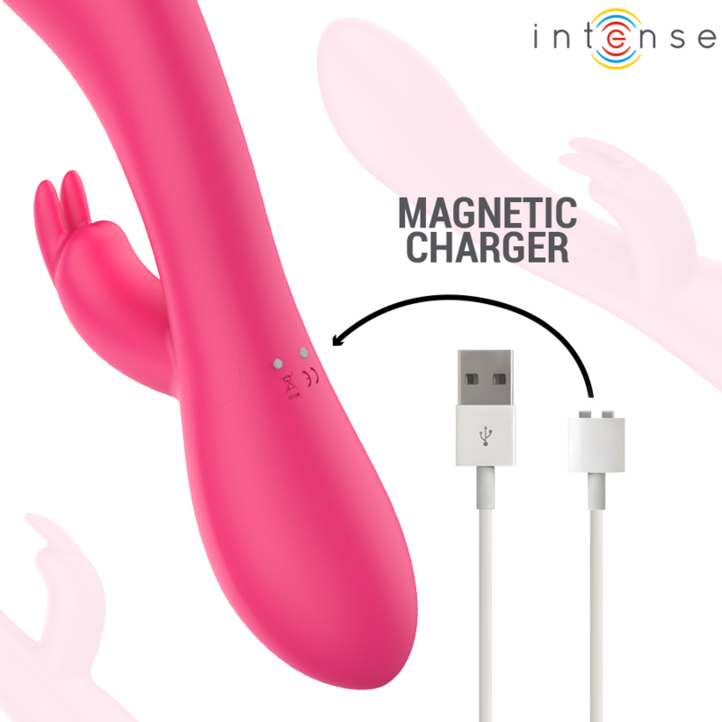 Intense Tammy Rabbit Vibratore Doppio con Funzione Calore - immagine 5