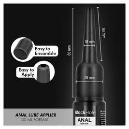 Black Hole Lubrificante Base Silicone con Applicatore 30ml - immagine 4