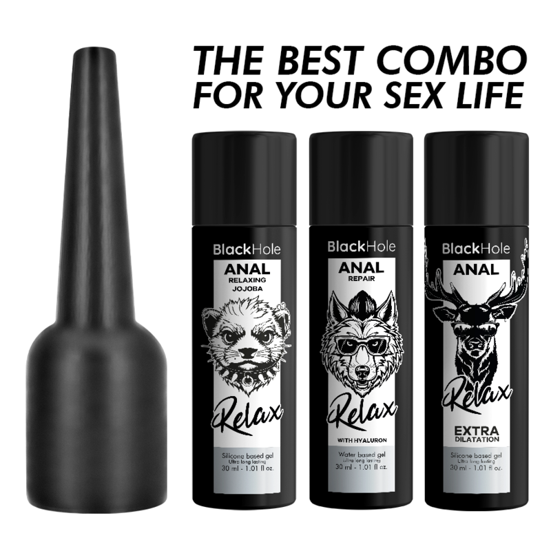 Black Hole Lubrificante Base Silicone con Applicatore 30ml - immagine 7