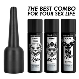 Black Hole Lubrificante Base Silicone con Applicatore 30ml - immagine 7