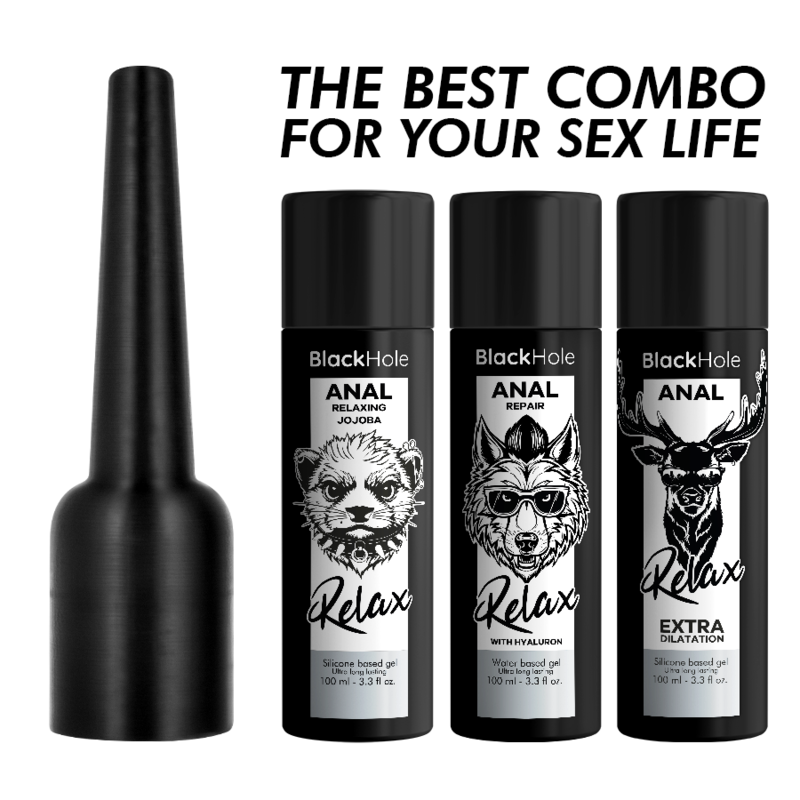 Black Hole Applicatore Lubrificante Base Silicone L 100ml Premium - immagine 7