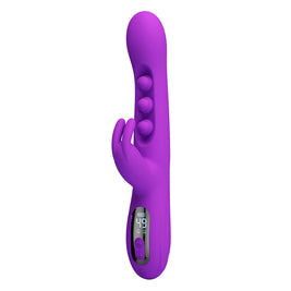 Intense Sabien Vibratore Rabbit con Percussione e LED Viola - immagine 6