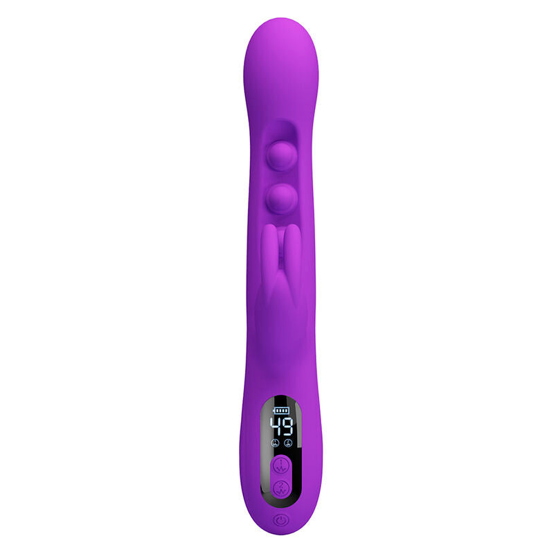 Intense Sabien Vibratore Rabbit con Percussione e LED Viola - immagine 7