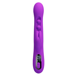 Intense Sabien Vibratore Rabbit con Percussione e LED Viola - immagine 7