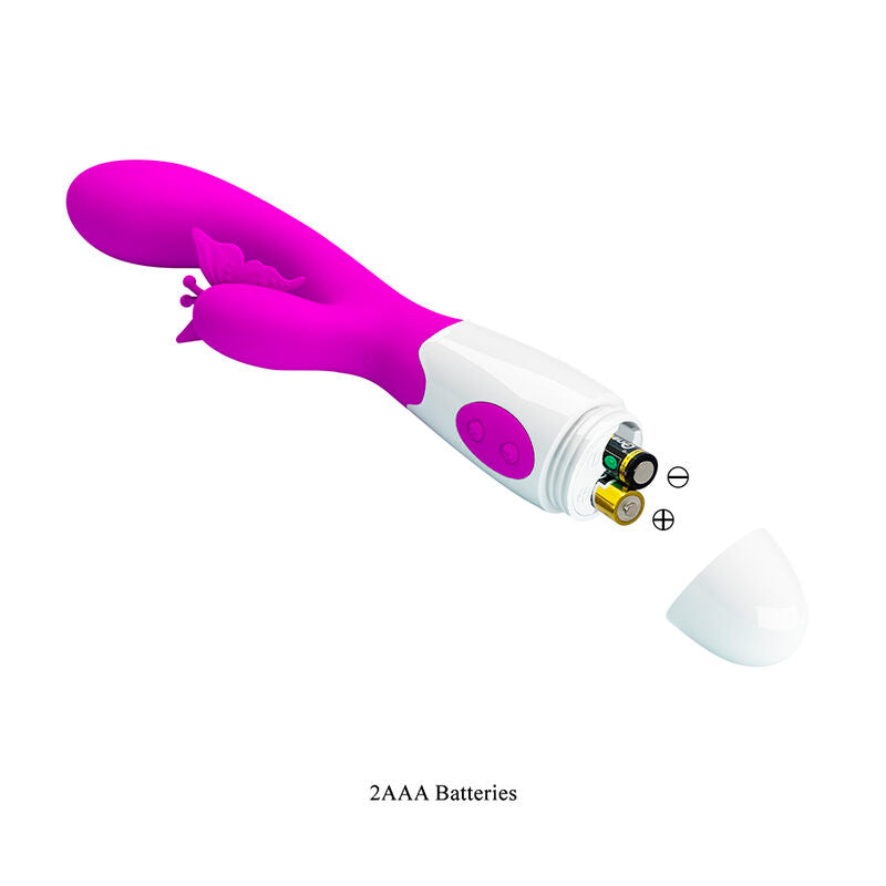 Intense Butterfly Kiss Vibratore Rabbit 30 Funzioni Viola - immagine 9