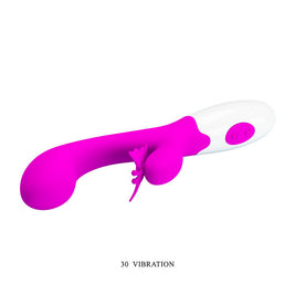 Intense Butterfly Kiss Vibratore Rabbit 30 Funzioni Viola - immagine 6