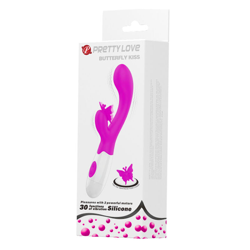Intense Butterfly Kiss Vibratore Rabbit 30 Funzioni Viola - immagine 11