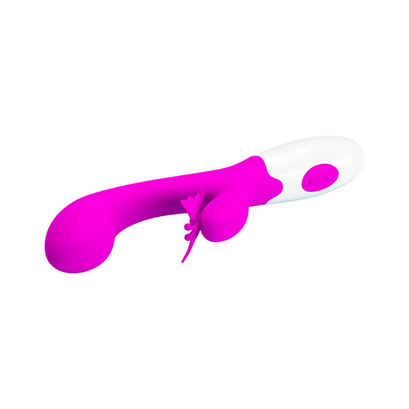 Intense Butterfly Kiss Vibratore Rabbit 30 Funzioni Viola - immagine 7