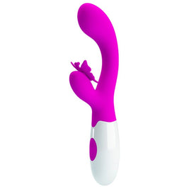 Intense Butterfly Kiss Vibratore Rabbit 30 Funzioni Viola