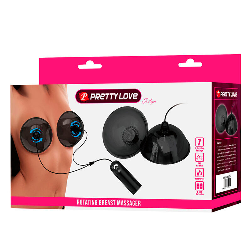 Pretty Love Stimolatore Rotante per Capezzoli con Aspirazione - immagine 8