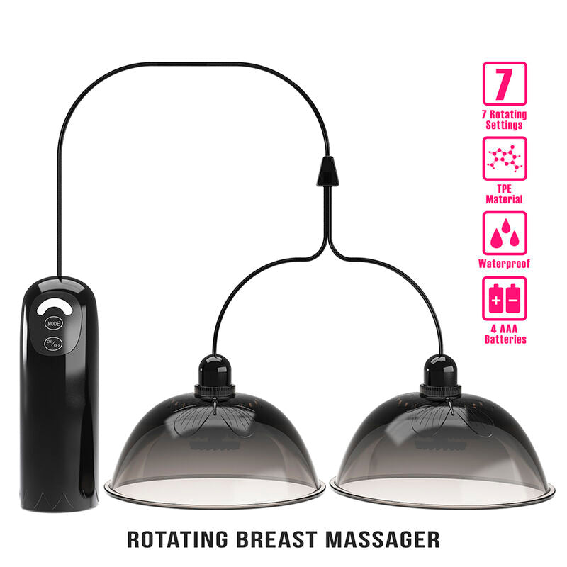 Pretty Love Stimolatore Rotante per Capezzoli con Aspirazione