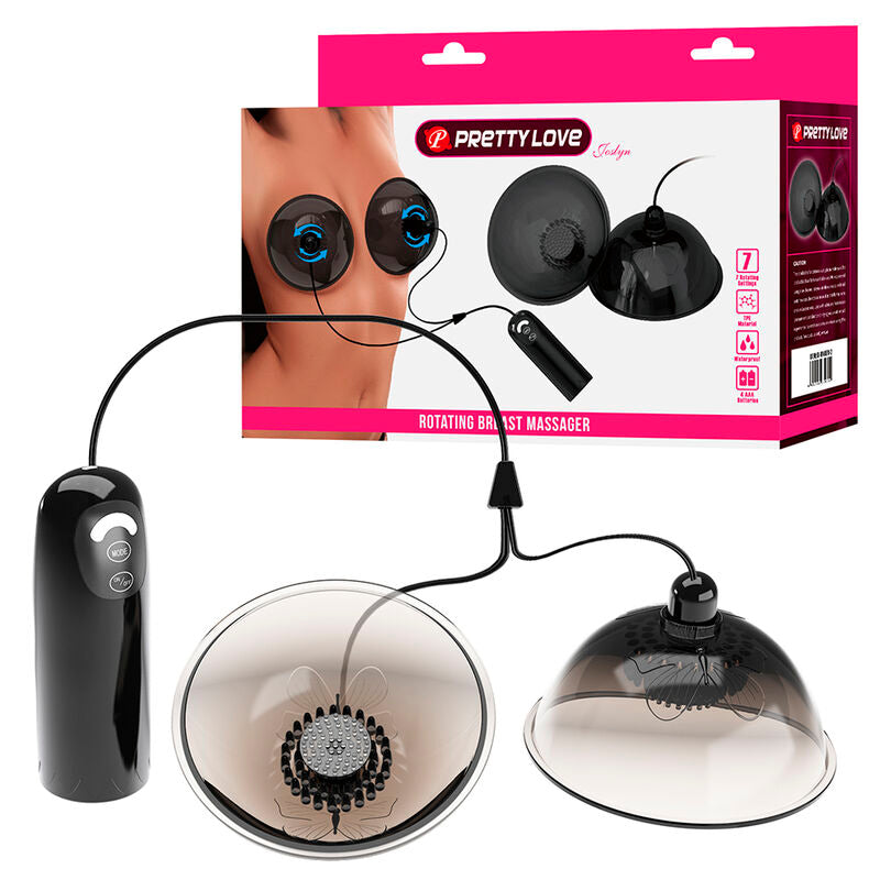 Pretty Love Stimolatore Rotante per Capezzoli con Aspirazione - immagine 2