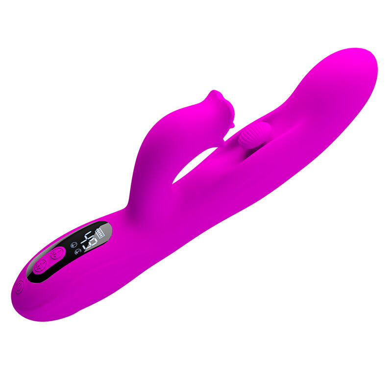 Intense Yalanda Vibratore Rabbit Oscillante con Display LED
