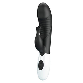 Intense Rasmussen Vibratore Rabbit 30 Funzioni in Silicone Nero - immagine 7
