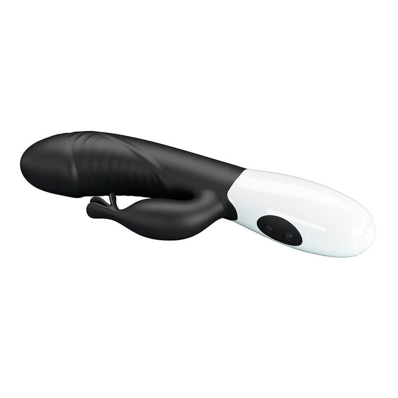 Intense Rasmussen Vibratore Rabbit 30 Funzioni in Silicone Nero - immagine 6