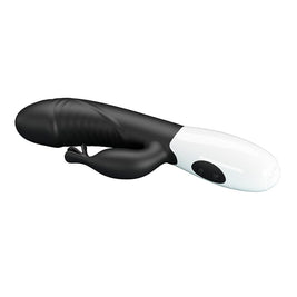 Intense Rasmussen Vibratore Rabbit 30 Funzioni in Silicone Nero - immagine 6