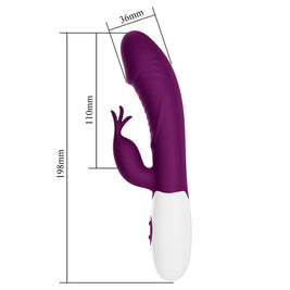 Intense Rogue Muse Vibratore Rabbit 30 Funzioni Viola Premium - immagine 5