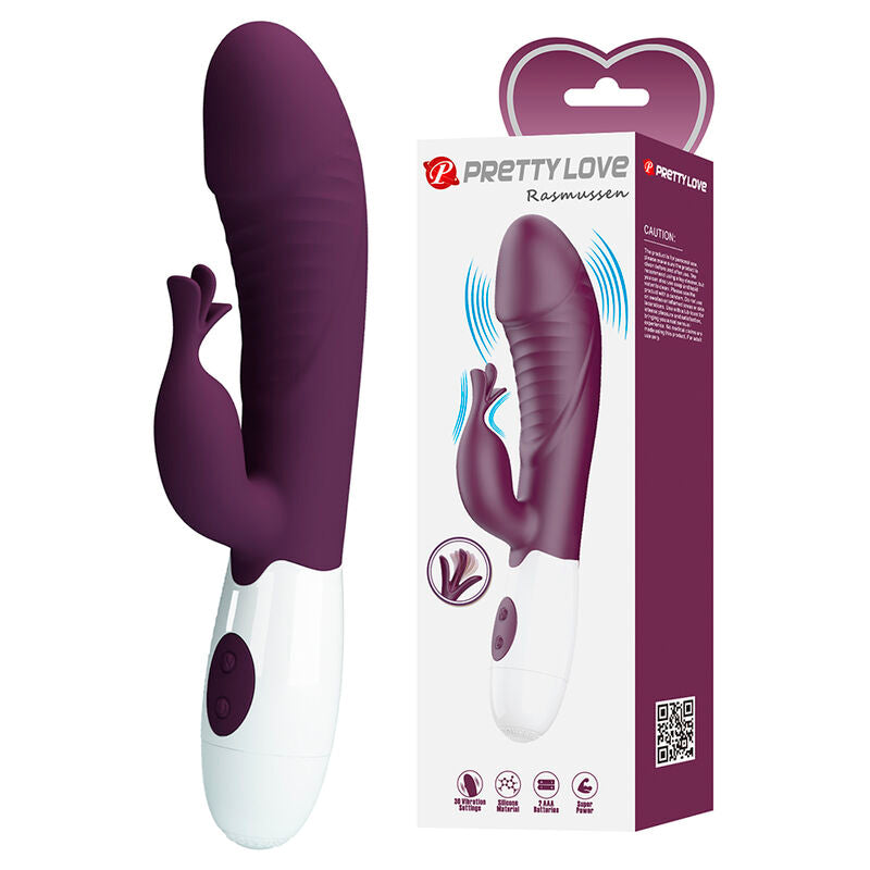 Intense Rogue Muse Vibratore Rabbit 30 Funzioni Viola Premium - immagine 2