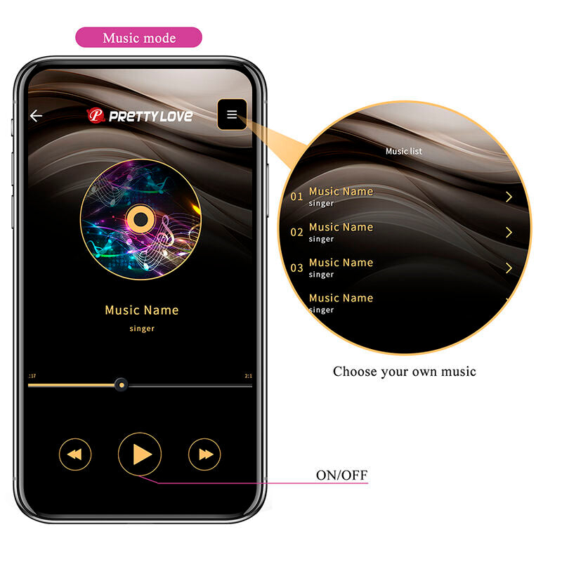 App Series Klay Stimolatore con Spinta e Controllo App - immagine 14