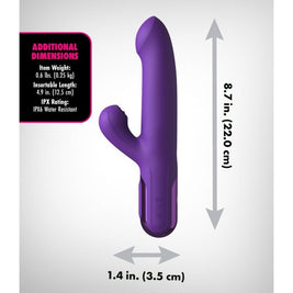 Fantasy For Her Super Sonix Thruster Rabbit in Silicone Premium - immagine 6