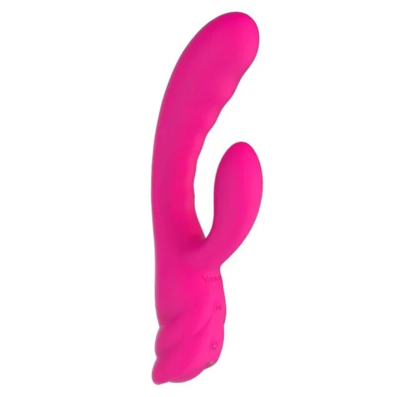 Nalone Pure X2 Vibratore Rabbit in Silicone Premium Rosa