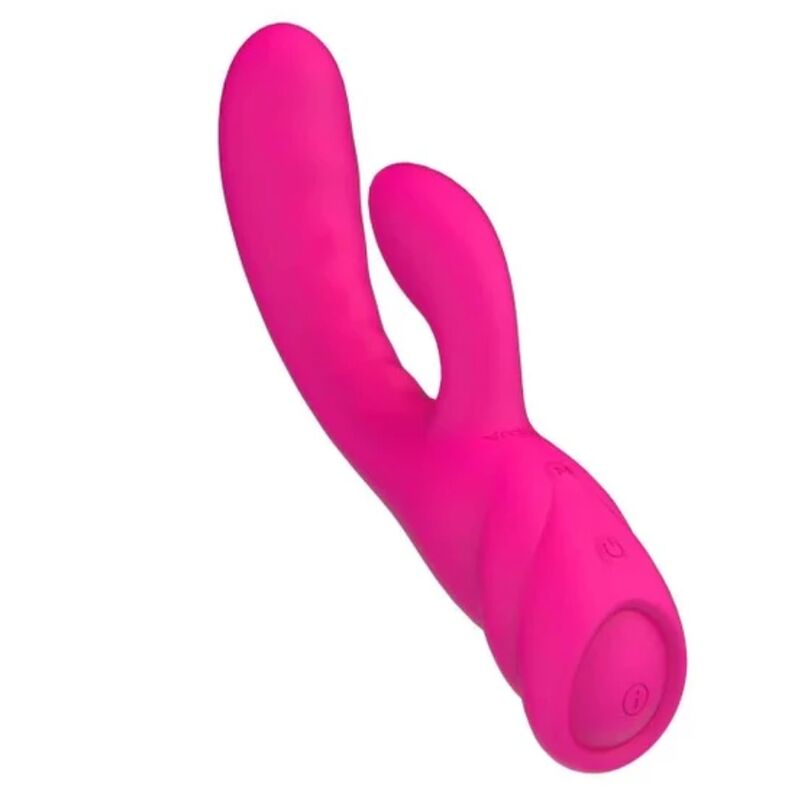 Nalone Pure X2 Vibratore Rabbit in Silicone Premium Rosa - immagine 2