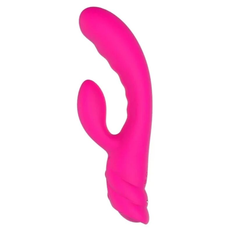 Nalone Pure X2 Vibratore Rabbit in Silicone Premium Rosa - immagine 3