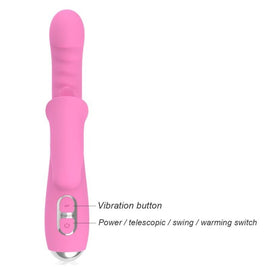 Nalone T-May Vibratore Rabbit in Silicone Premium Rosa - immagine 7