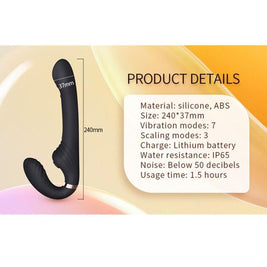 Nalone Allow Vibratore Rabbit Hi-Tech in Silicone Premium - immagine 8
