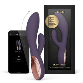 LELO INA Wave Vibratore Rabbit Premium in Silicone Body-Safe