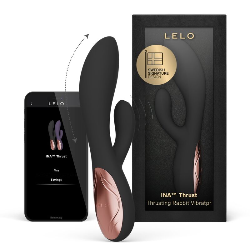 LELO Ina Wave Vibratore Rabbit Premium con Tecnologia Thrust