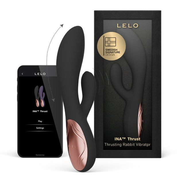 LELO Ina Wave Vibratore Rabbit Premium con Tecnologia Thrust