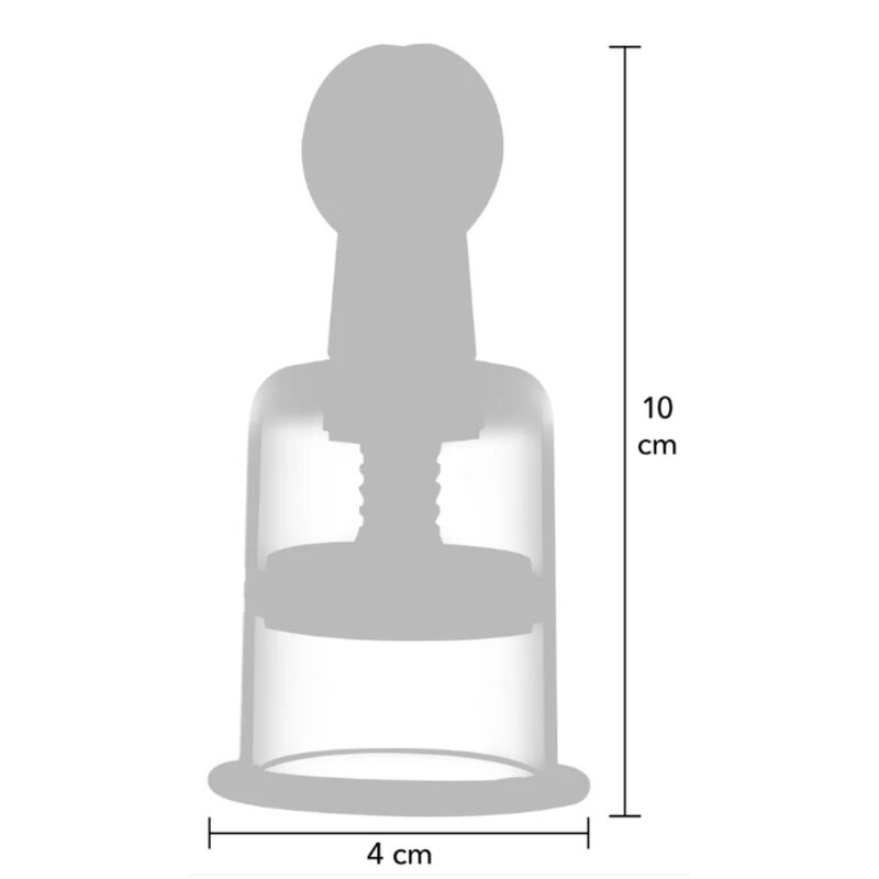 She.E.O Ventosa Premium per Capezzolo e Clitoride S/M - immagine 4