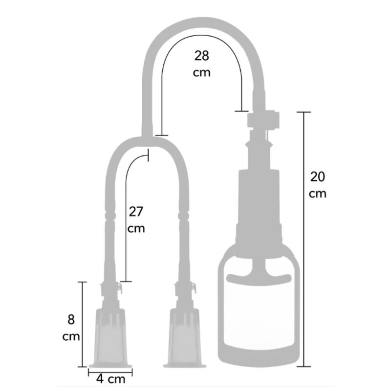 She.E.O Pompa Vuoto per Capezzoli M/L Body-Safe Premium - immagine 3