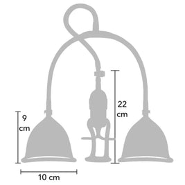 She.E.O Stimolatore a Vuoto per Seno S/M Premium - immagine 3