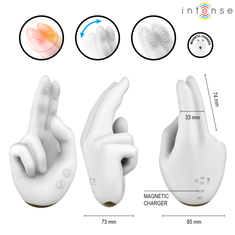 Intense Jimmy Stimolatore Multifunzione con Vibrazione e Calore - immagine 3