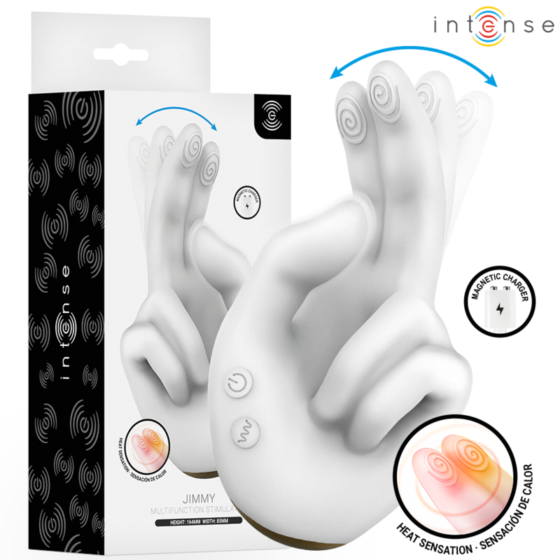 Intense Jimmy Stimolatore Multifunzione con Vibrazione e Calore