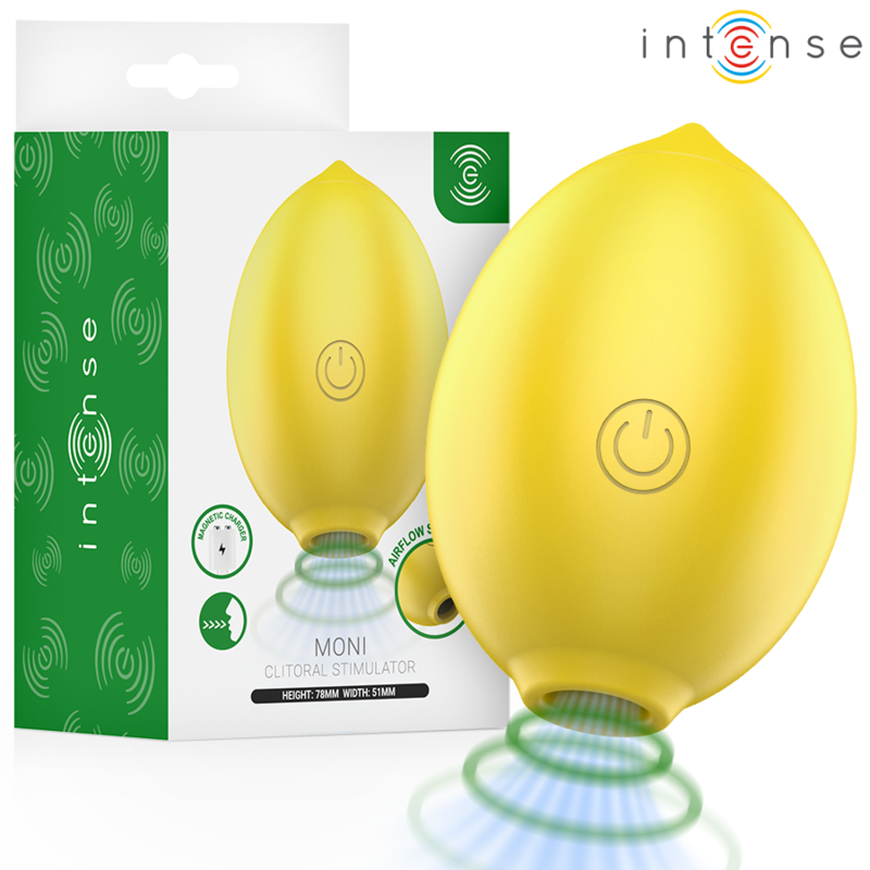 Fun Toys Intense Moni Stimolatore Clitorideo a Suzione Lemon - immagine 2