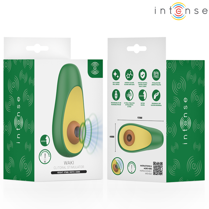 Fun Toys Intense Waki Stimolatore a Onda Premium Body-Safe - immagine 9