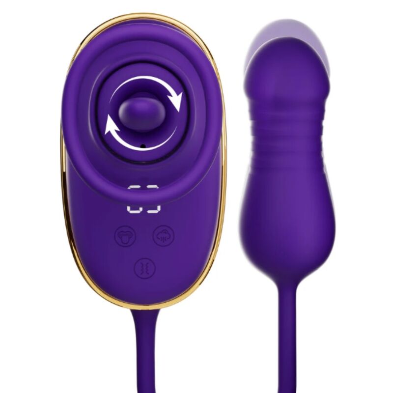She.E.O Stimolatore Clitorideo Dual Action Premium in Silicone - immagine 2