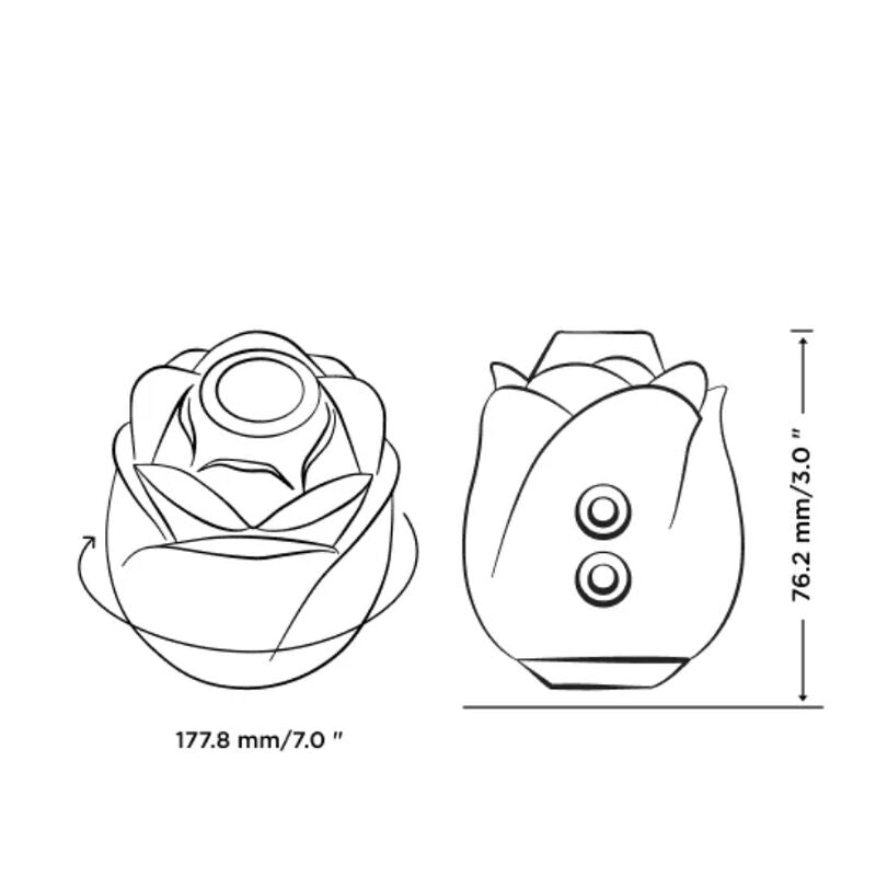 Romp Rose 2.0 Stimolatore a Pressione d'Aria Body-Safe - immagine 5