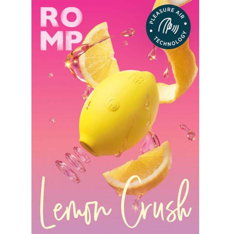 Romp Lemon Crush Stimolatore Clitorideo Air Pulse Giallo - immagine 13